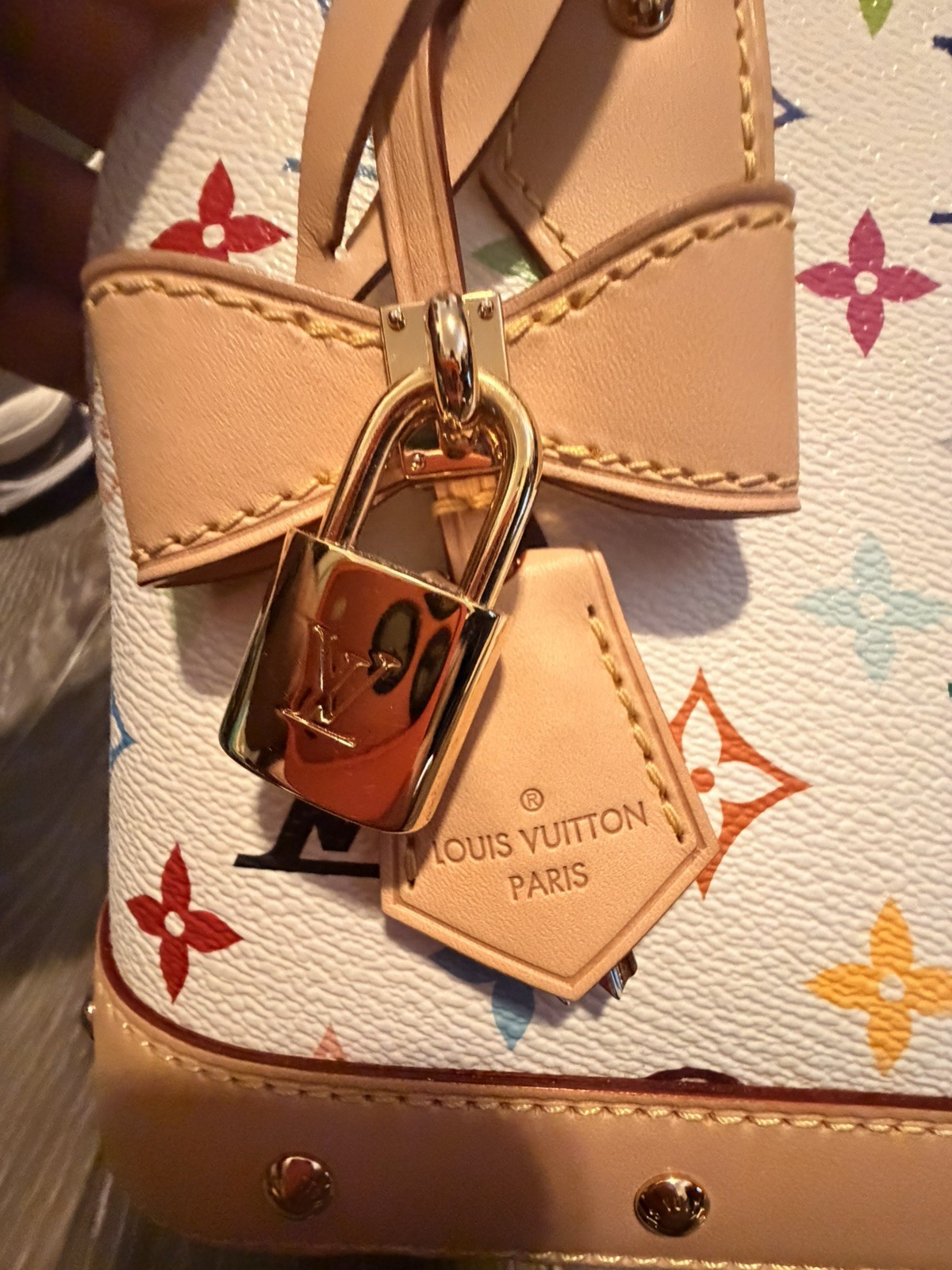 Louis Vuitton x Takashi Murakami 2025 Alma BB Purse Multicolor 04M0145000017