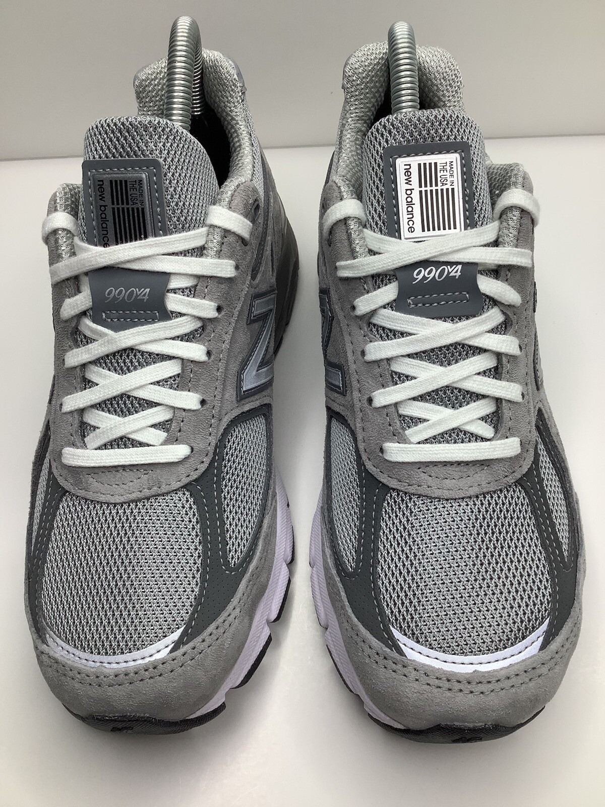 Size 5.5D – New Balance 990v4 “Made in USA” Low Grey Silver Men’s Sneakers