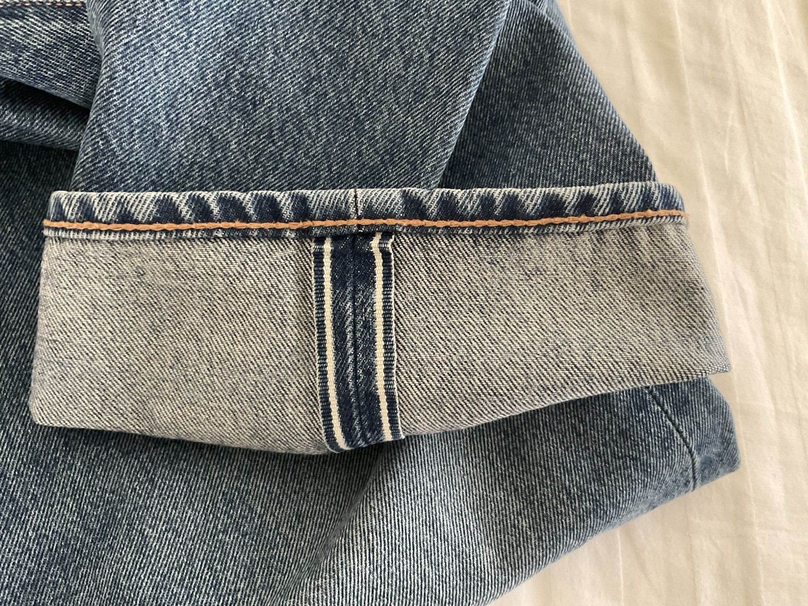 Levi’s 501 ‘93 Straight Made And Crafted Jeans. Men’s 36 X 32. Big E.