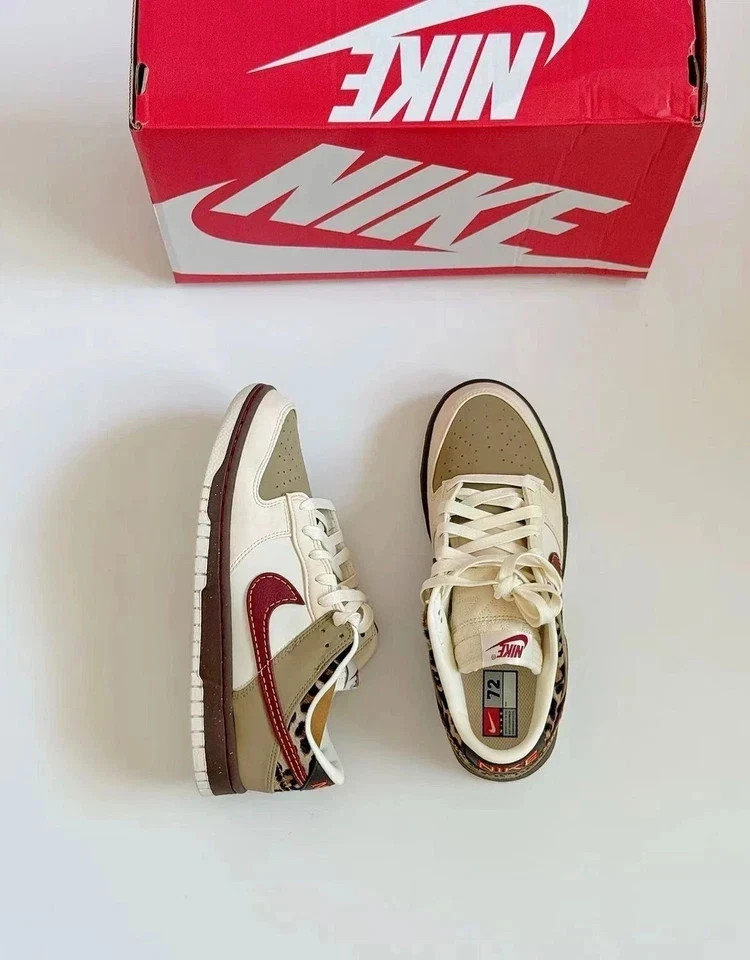 Dunk Low Khaki Leopard IM6687-262 Size US (5.5-11) Women NEW