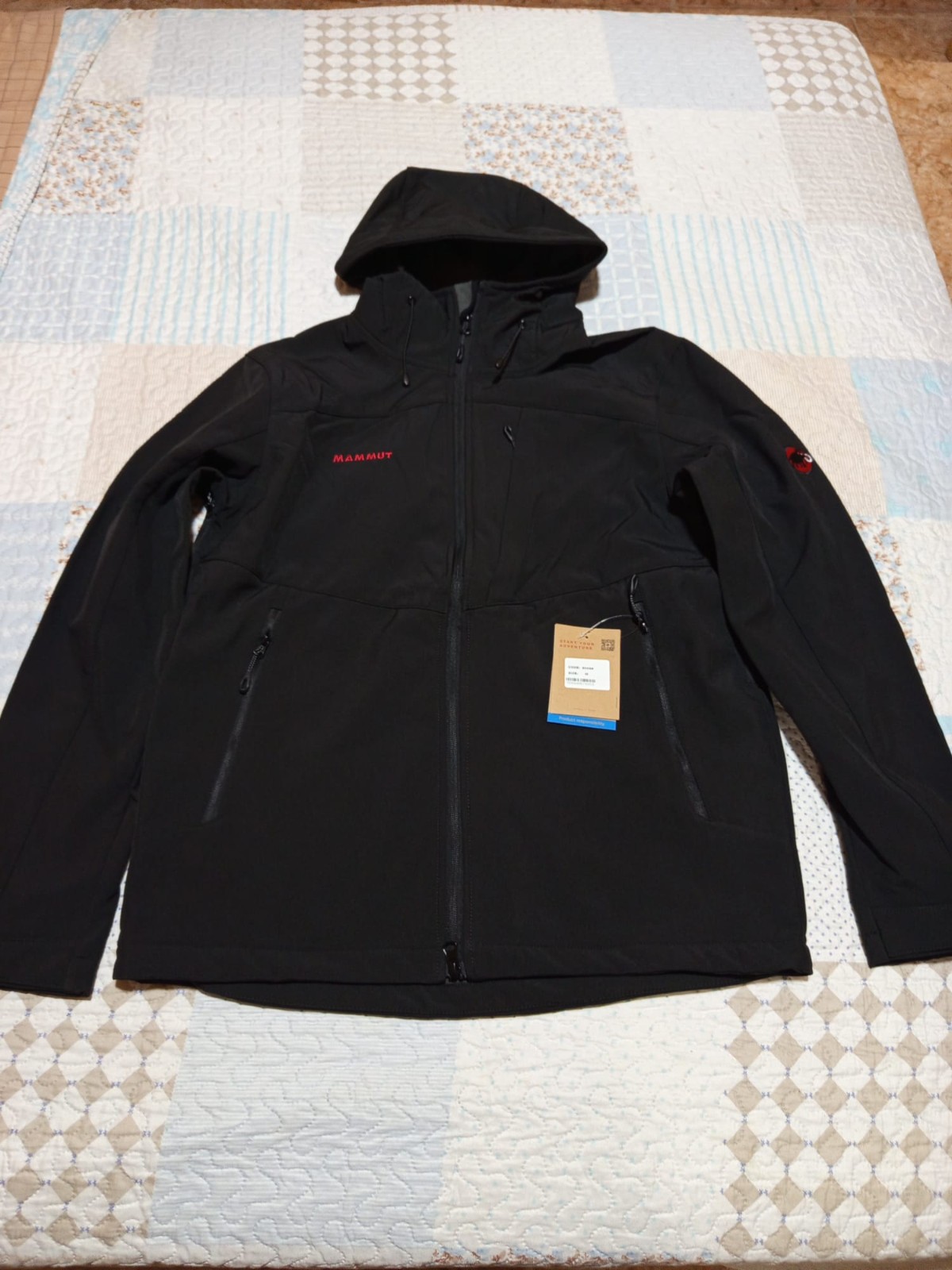 Ultimate VII Mammut Softshell Jacket. Men’s model. Size S to 3XL.