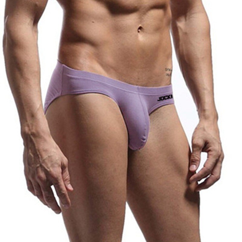 JOCKMAIL Sexy Men’s Underwear Brief Breathe Cotton U Convex Pouch Gay Underpants