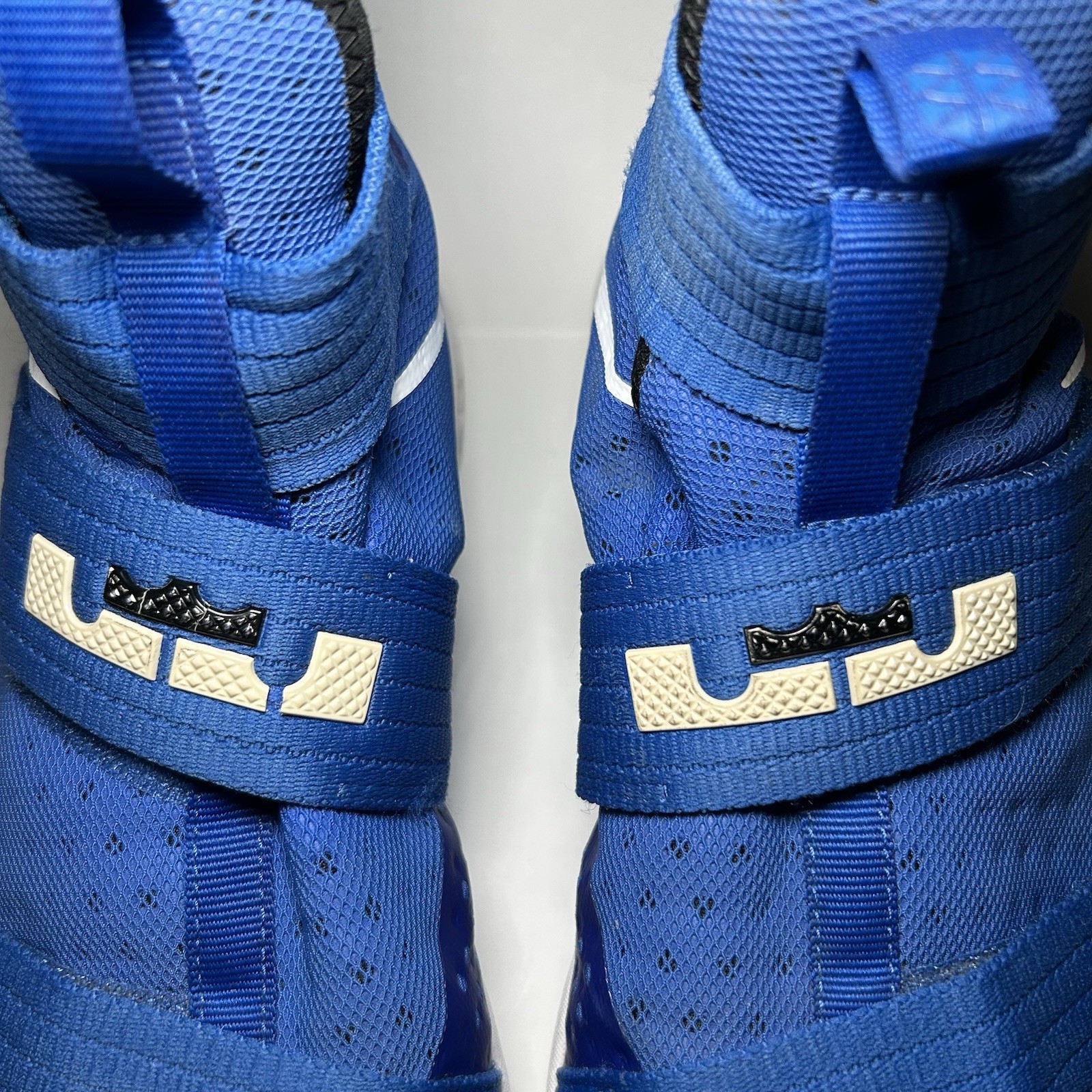 Nike LeBron Soldier 10 X Game Royal Blue White Men’s Size 14 844974-410