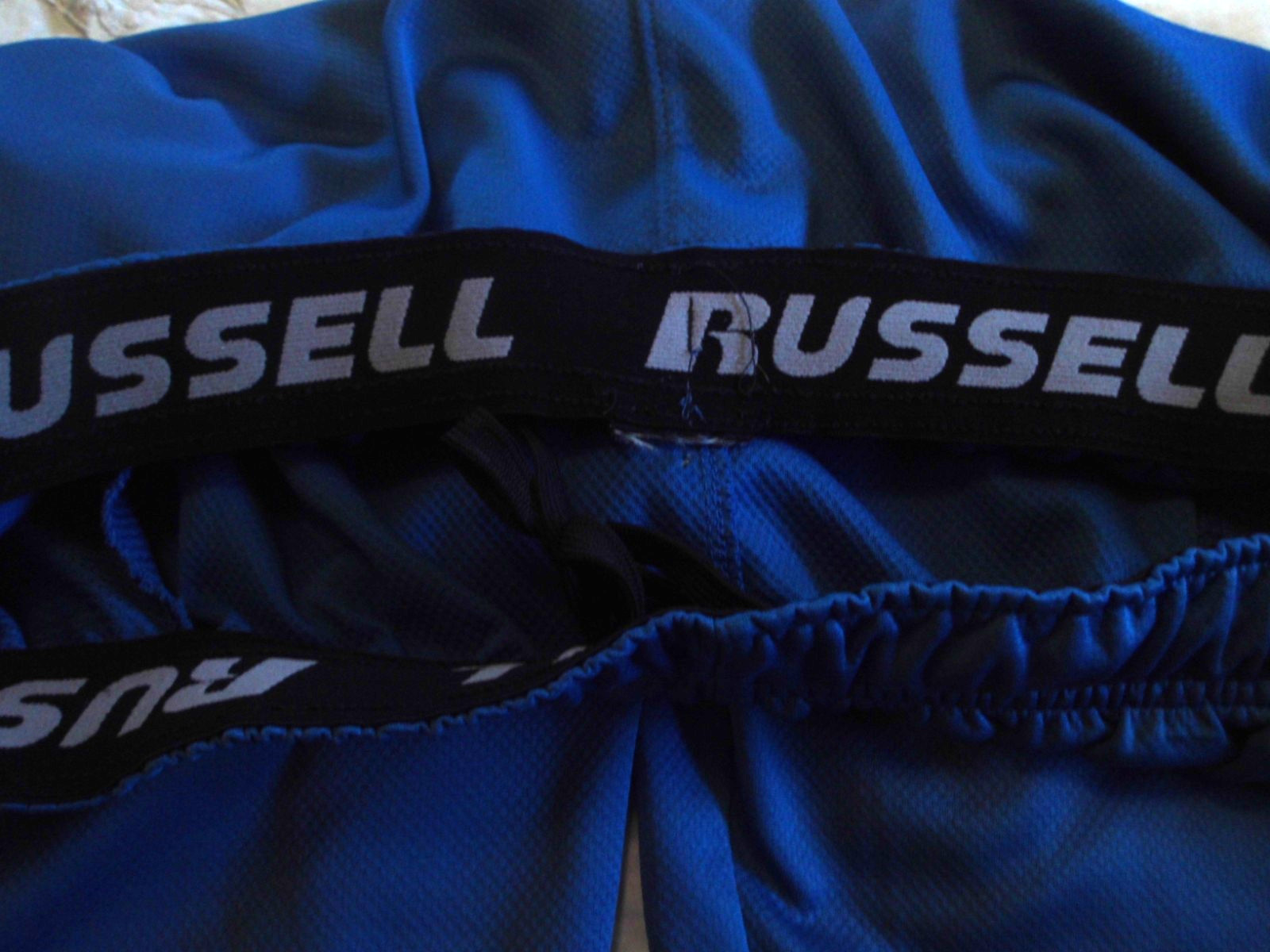Russell Athletic Men’s Dri-Power 360 Basketball Shorts Blue Size Large (36-38)
