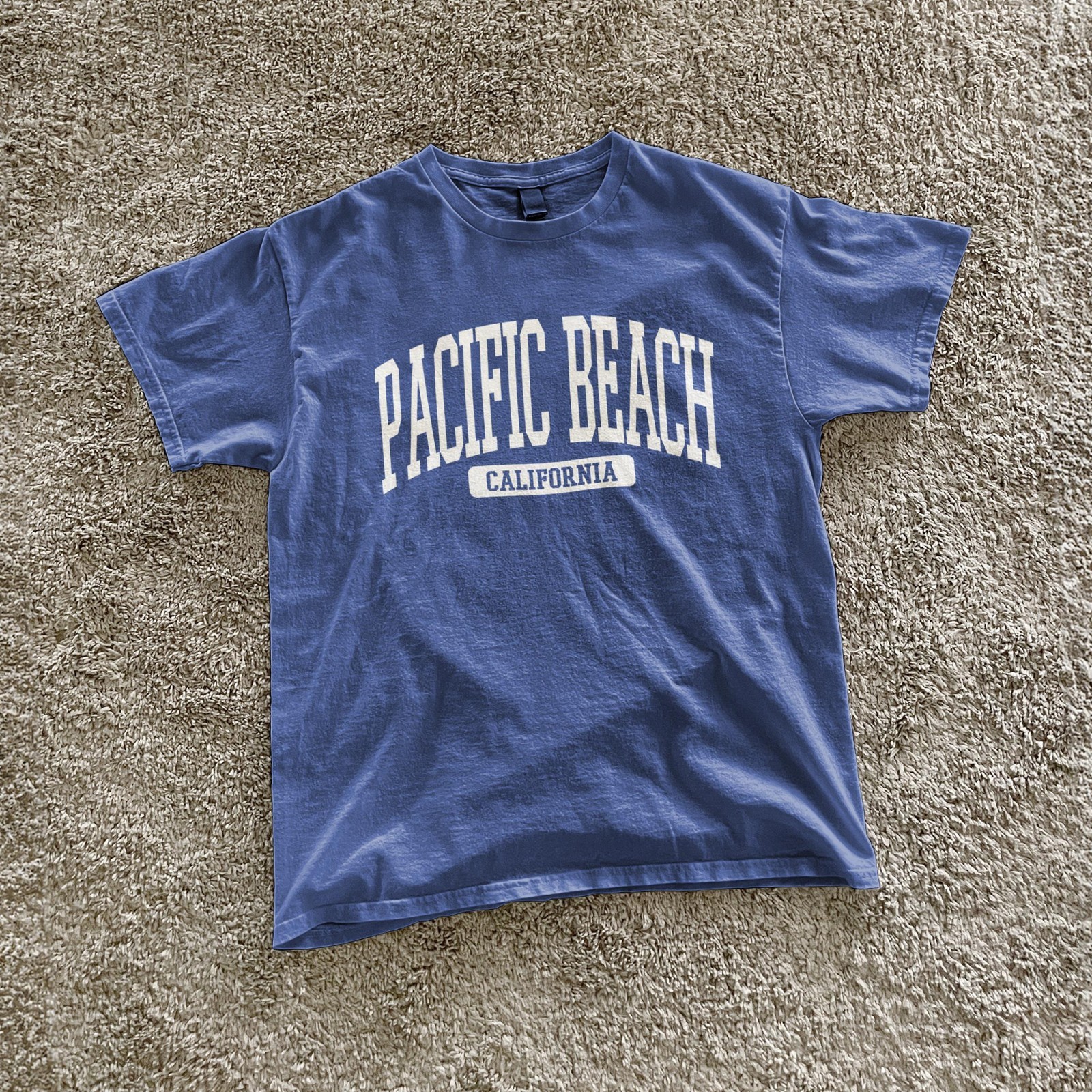 Pacific Beach California Souvenir Beach, Aesthetic, Retro T-Shirt