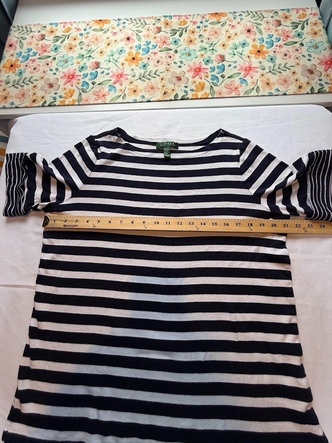 Women’s Preppy Stripped Tunic Perfect for Spring and Summer – Size 2X