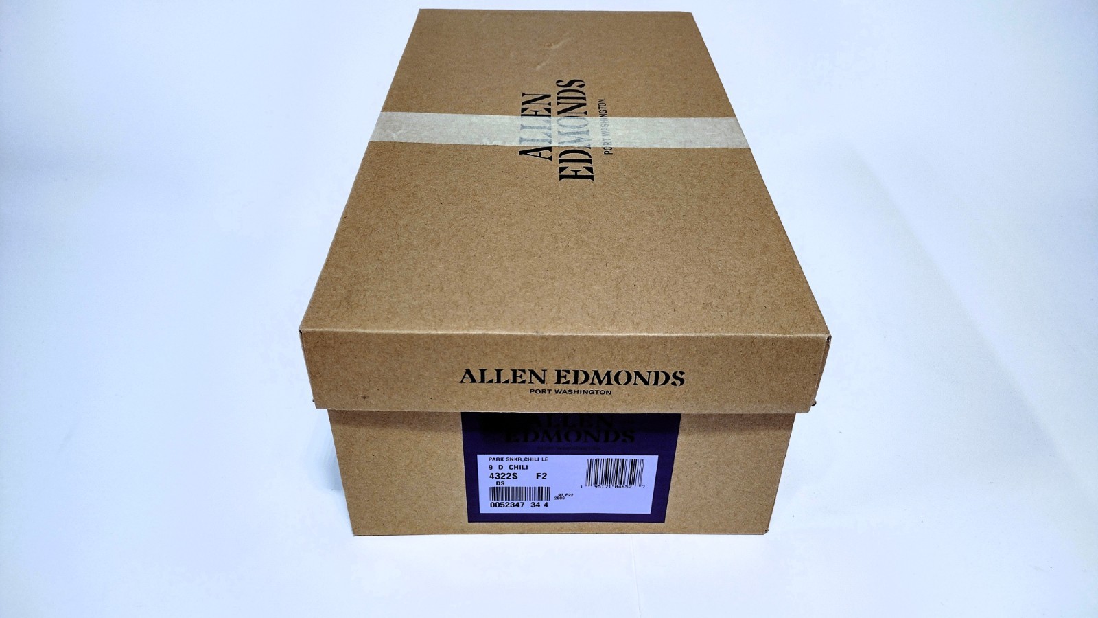 Allen Edmonds Shoes – Park Avenue Sneaker Chili 9D
