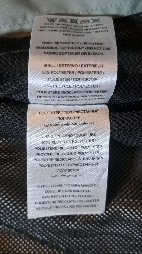 North Sails Mesh Lined Sailer Jacket Mens 2XL Grey High Neck Full Zip Bomber