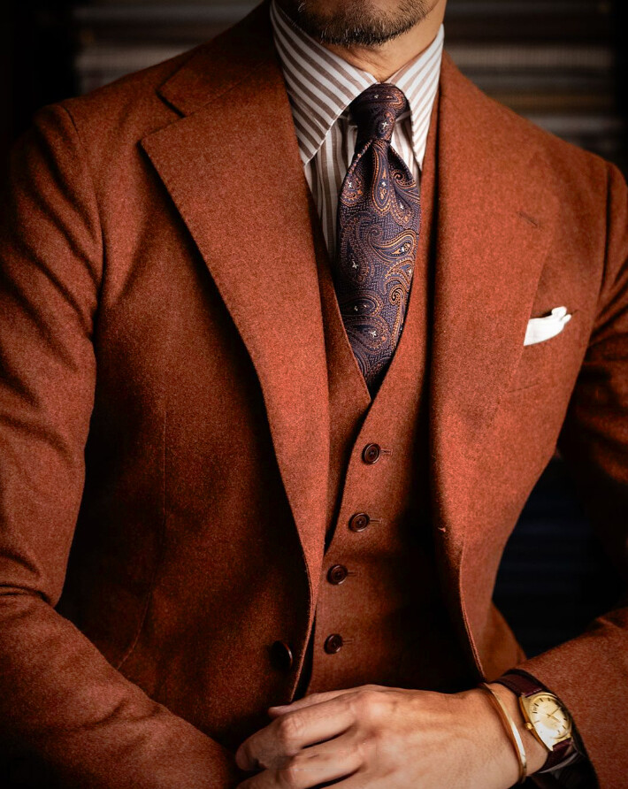 100% Cashmere 3Pcs Men Suits Formal Prom Jacket Business Workwear Party Tuxedos