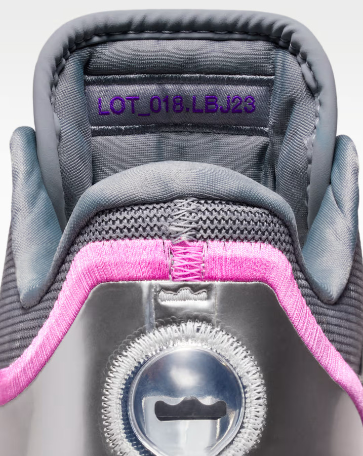 Nike LeBron 23 XXIII Lux “Bubble Boy” EP Basketball Shoe Silver IF0694 002 Sz 11
