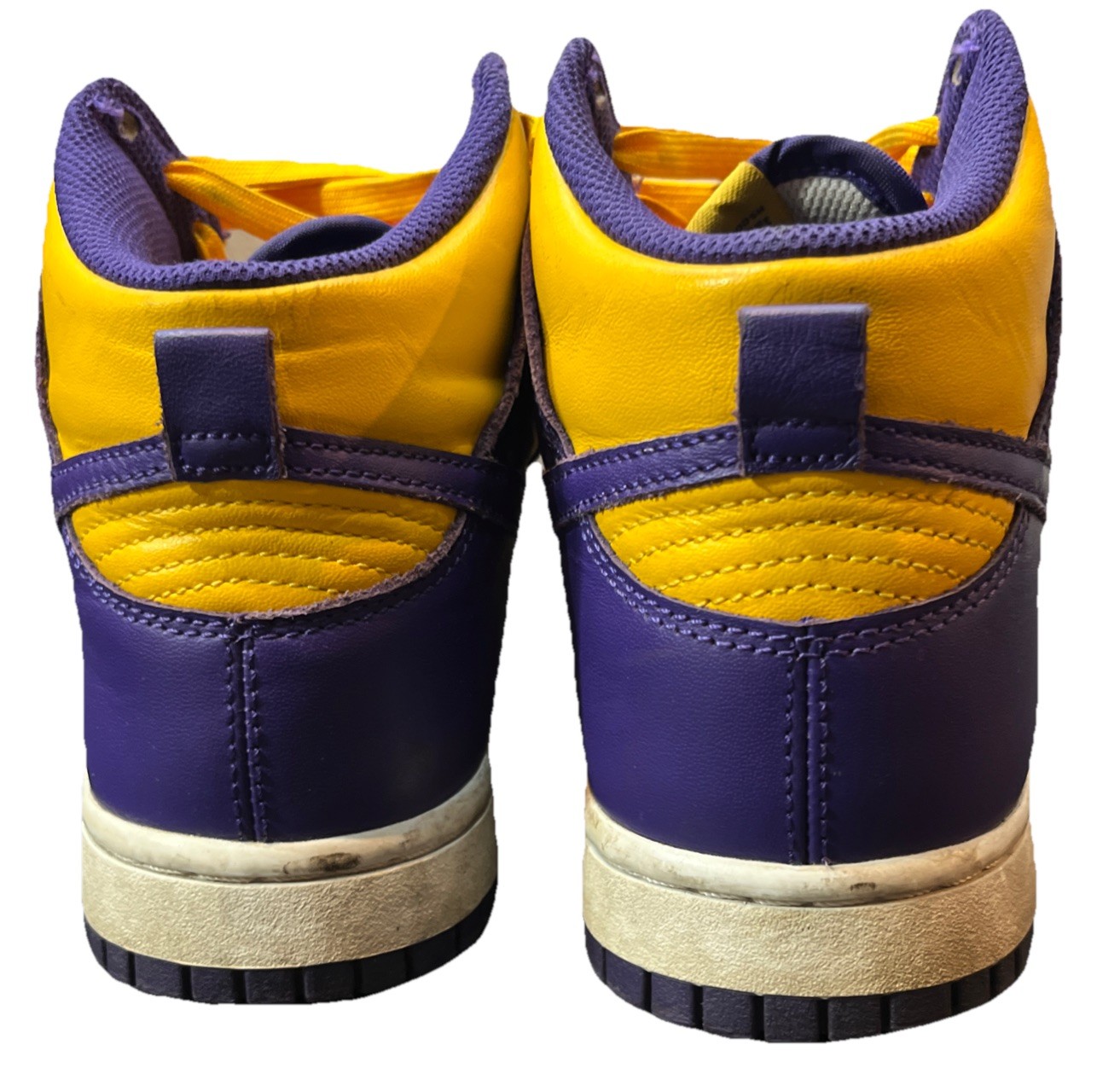 Nike Dunk High Lakers Court Purple Varsity Maize DD1399-500 Men 6.5 Women 8