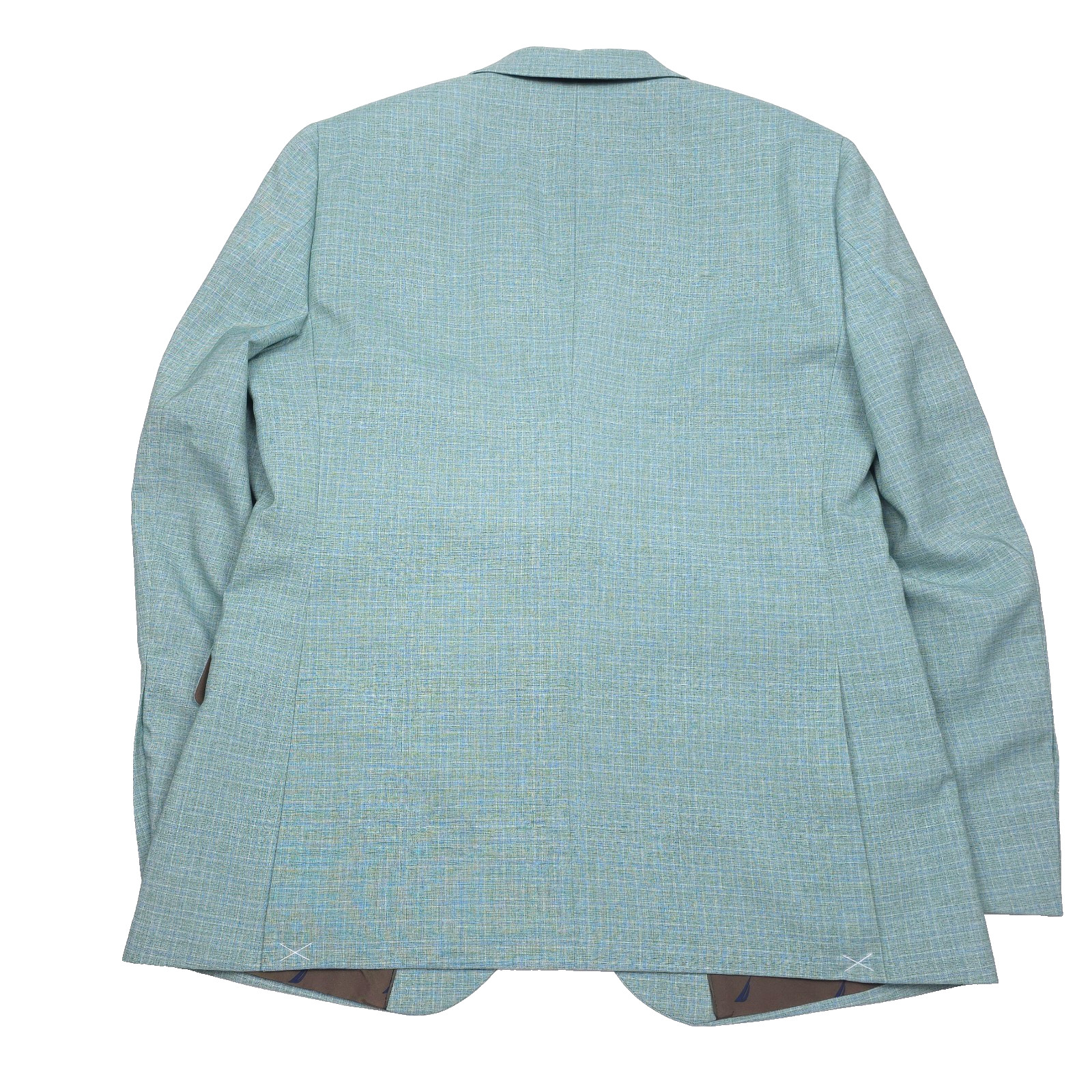Nautica Gaff Suit Mens 38S X 32 Modern Fit Mint Green Two-Piece Nested