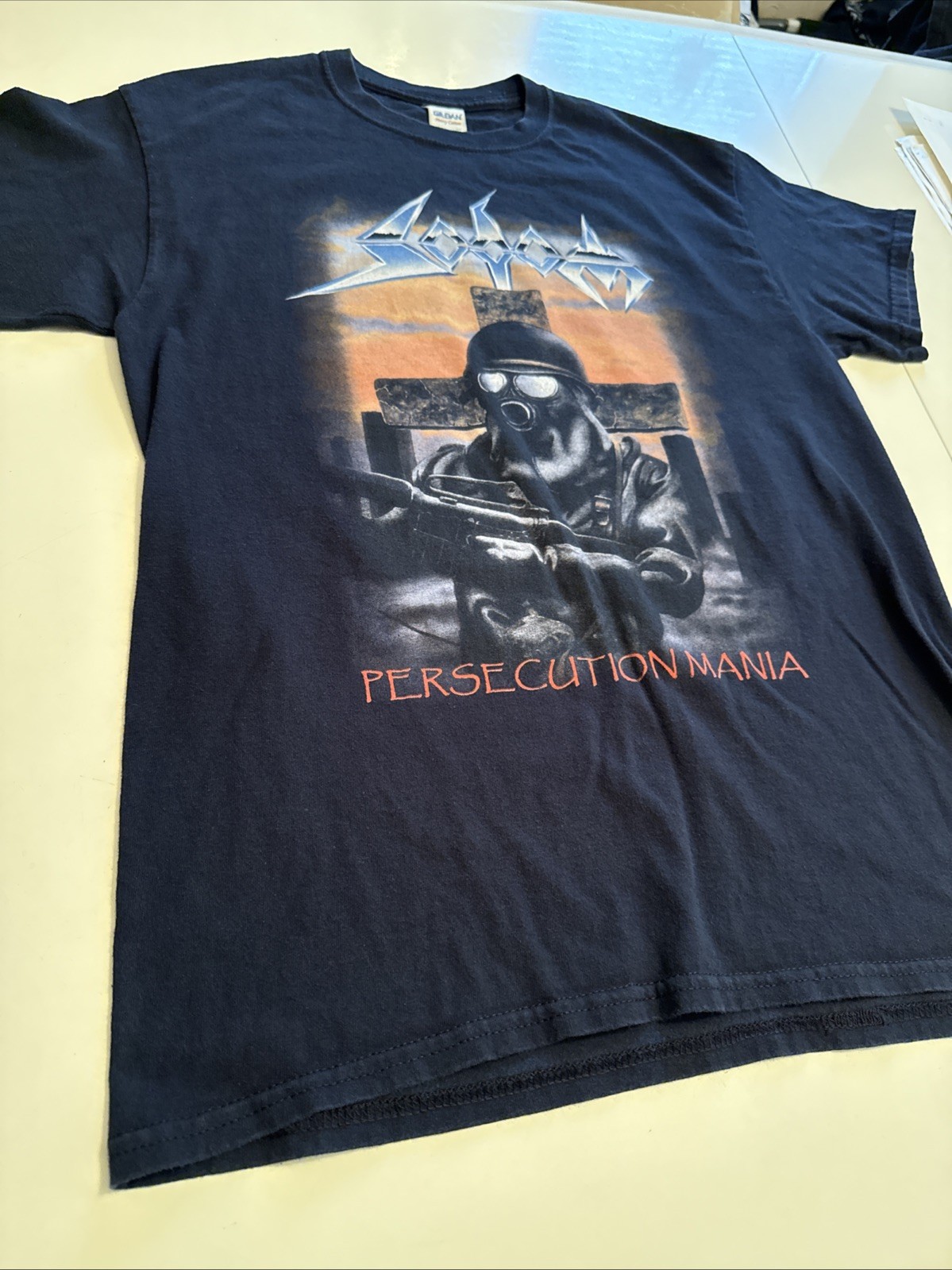 Official Vintage Sodom Persecution Mania M Medium Tee Shirt German Thrash