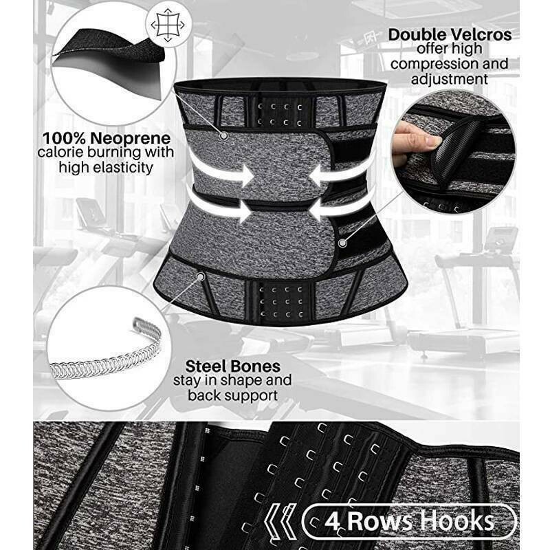 Fajas Reductoras Colombianas Body Shaper Waist Trainer Tummy Slim Corset
