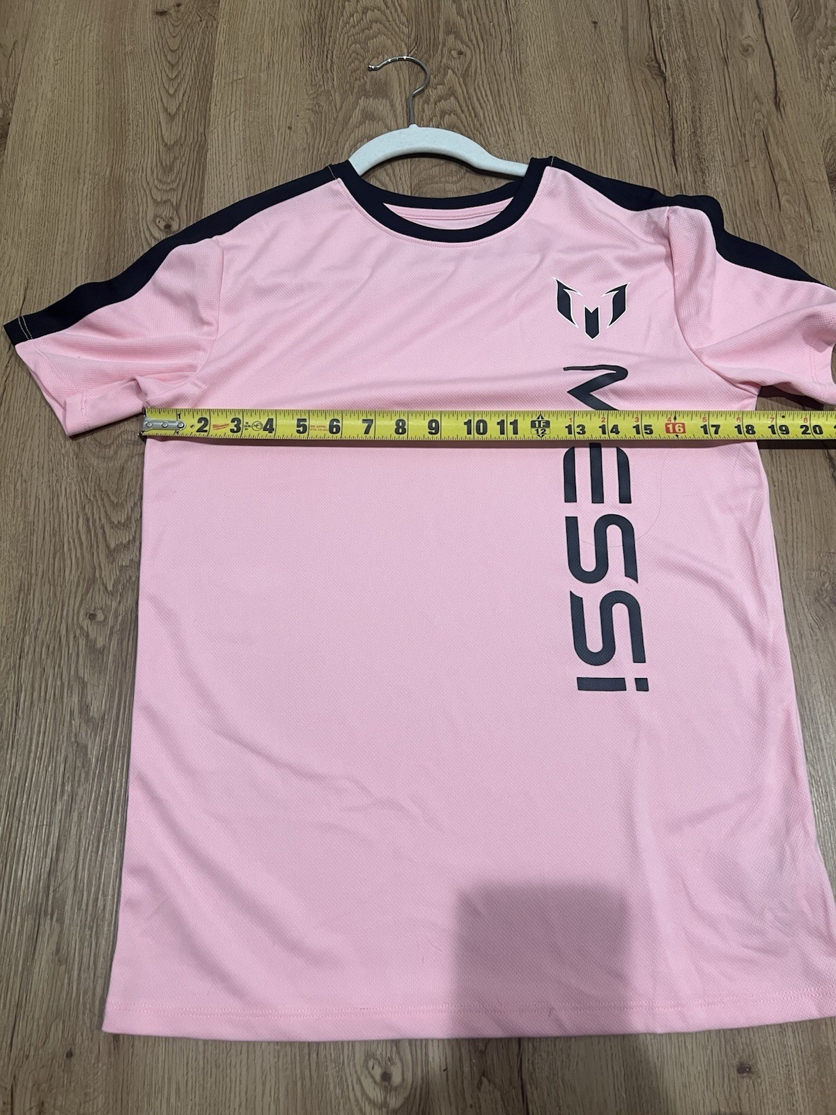 Messi Performance Pink Shirt Pink Youth XL New With Tags