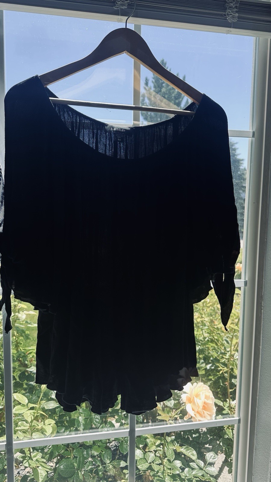 Karen Kane Women’s Blouse 0X Top Short Sleeves