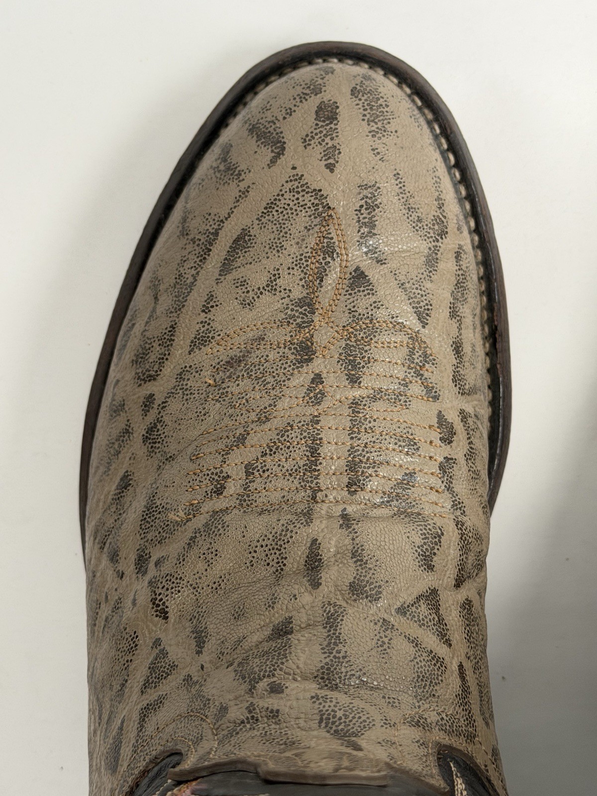 Vintage Men’s Tony Lama Exotic Western Boots Size 10 D 8601 Boots Made In USA