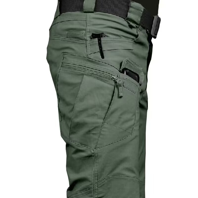 Men’s Pants Cargo Tactical Work Combat Pants Outdoor Hiking Waterproof Trousers