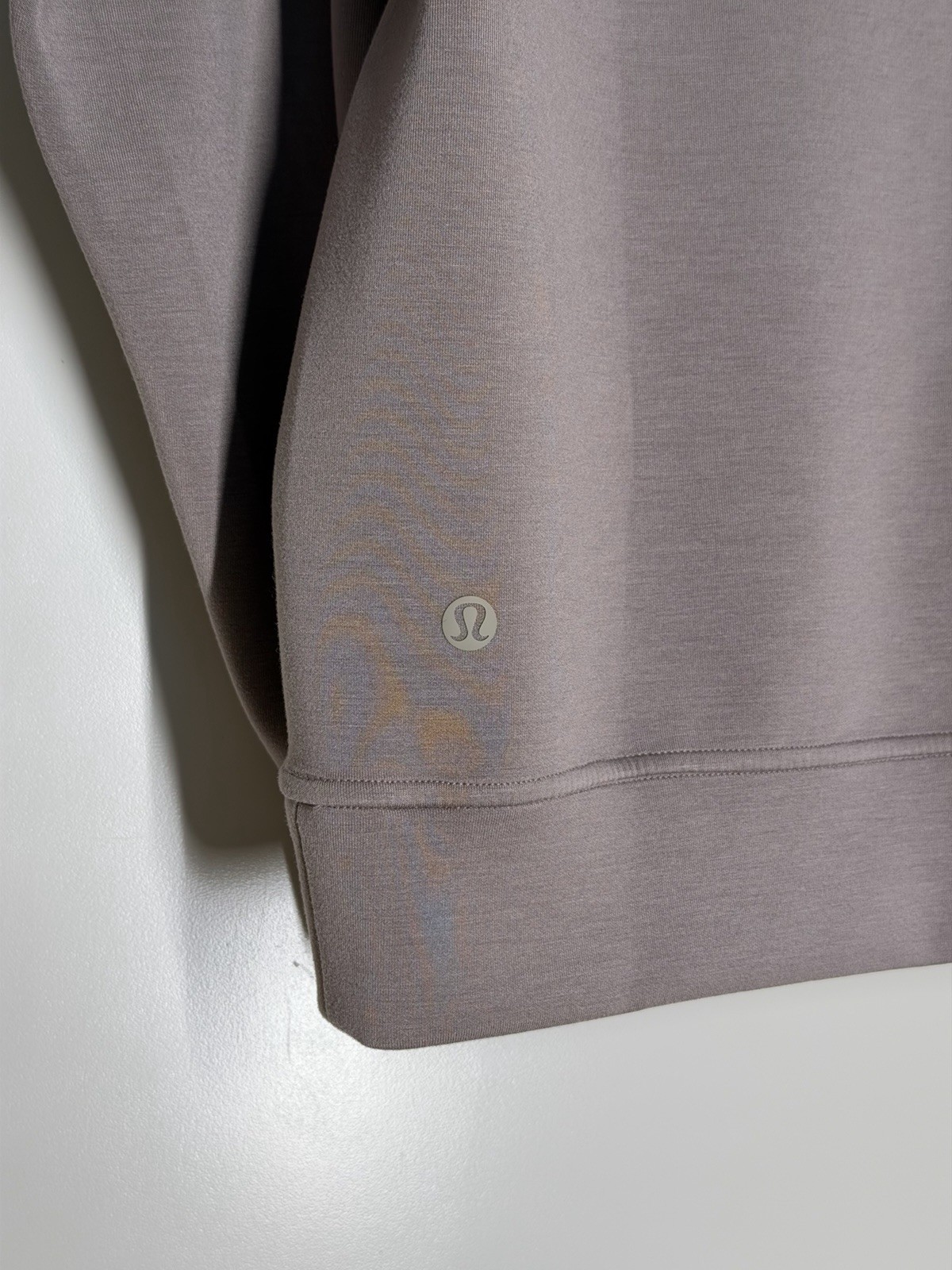 Lululemon Smooth Spacer Quarter Zip – Warm Ash Grey – Men’s Size Small (S)