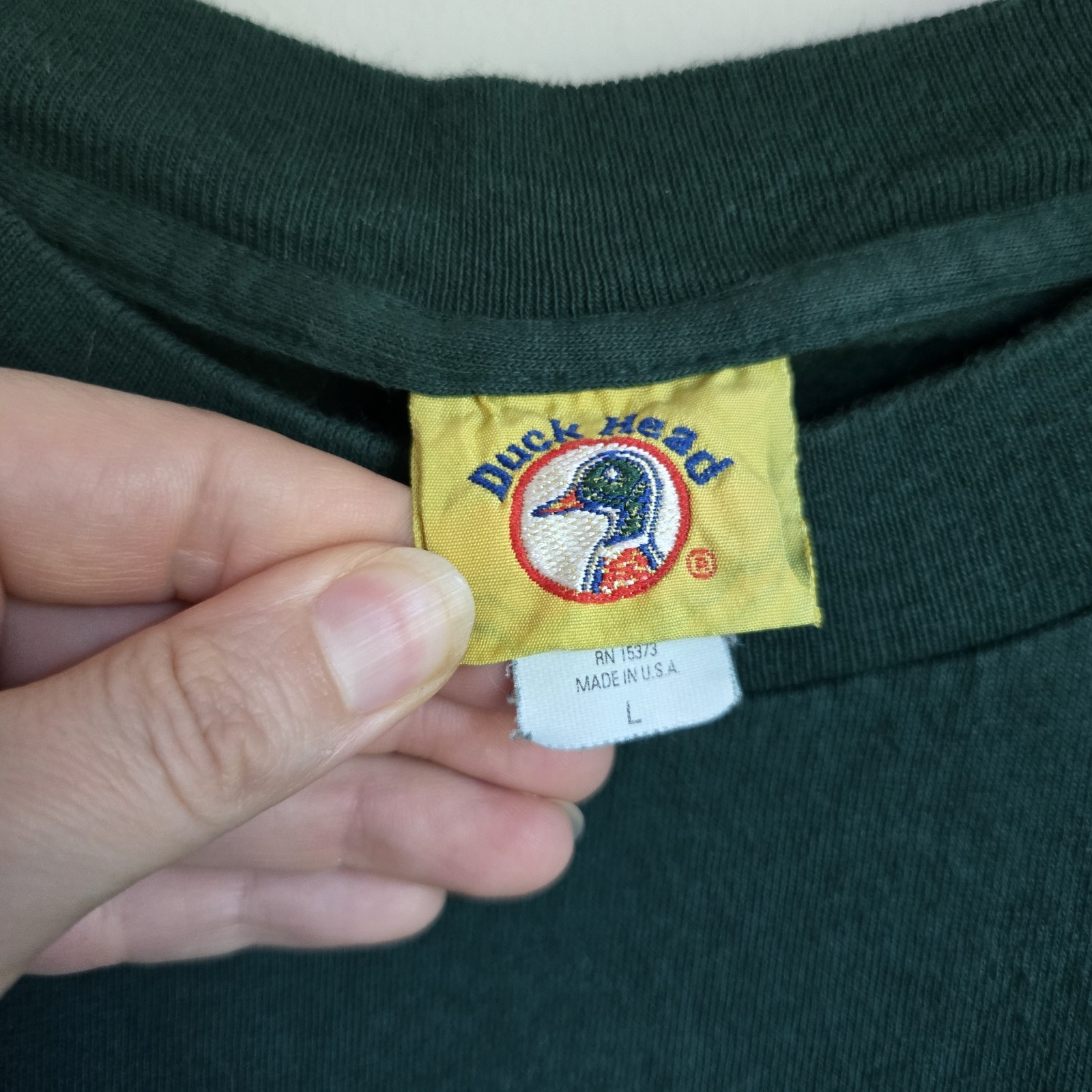 Vintage Duck Head Boy Scouts Troop 46 Turin GA T-Shirt L Single Stitch USA Large