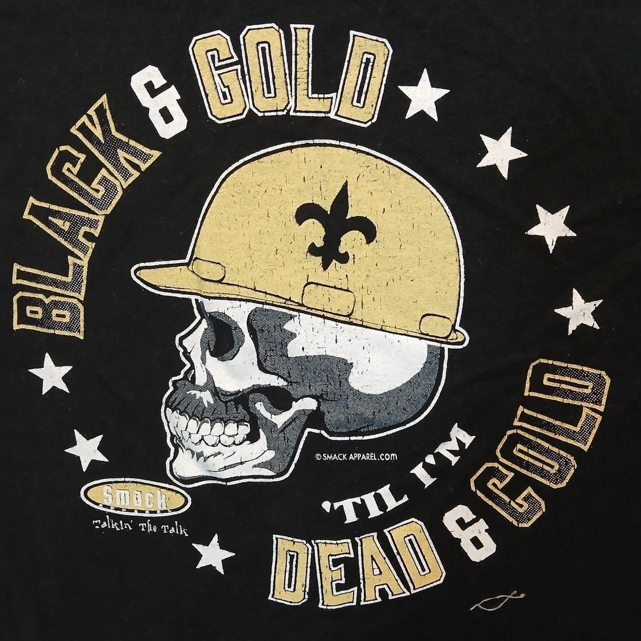 Hanes Nano saints baby tee 100% cotton football new orleans louisiana superdome