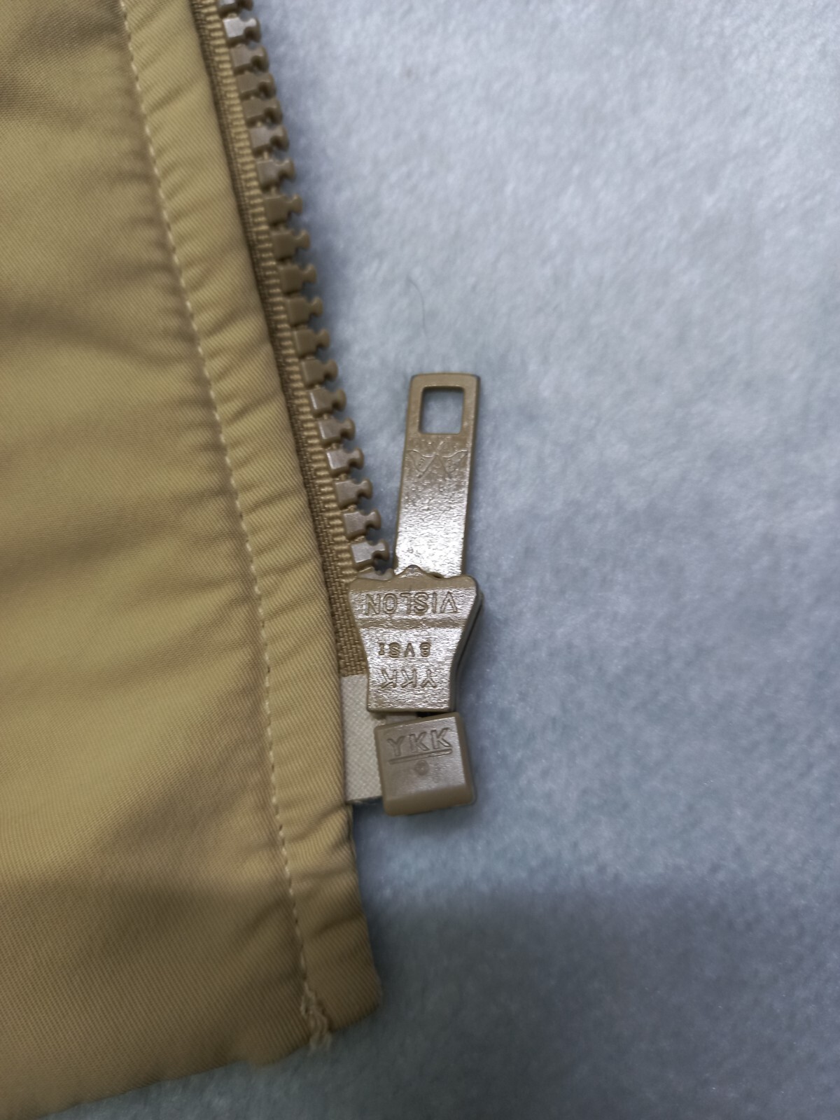 Vintage THOMAS BURBERRY Coat Bomber Jacket 100% Polyamide Logo Beige Men Size L