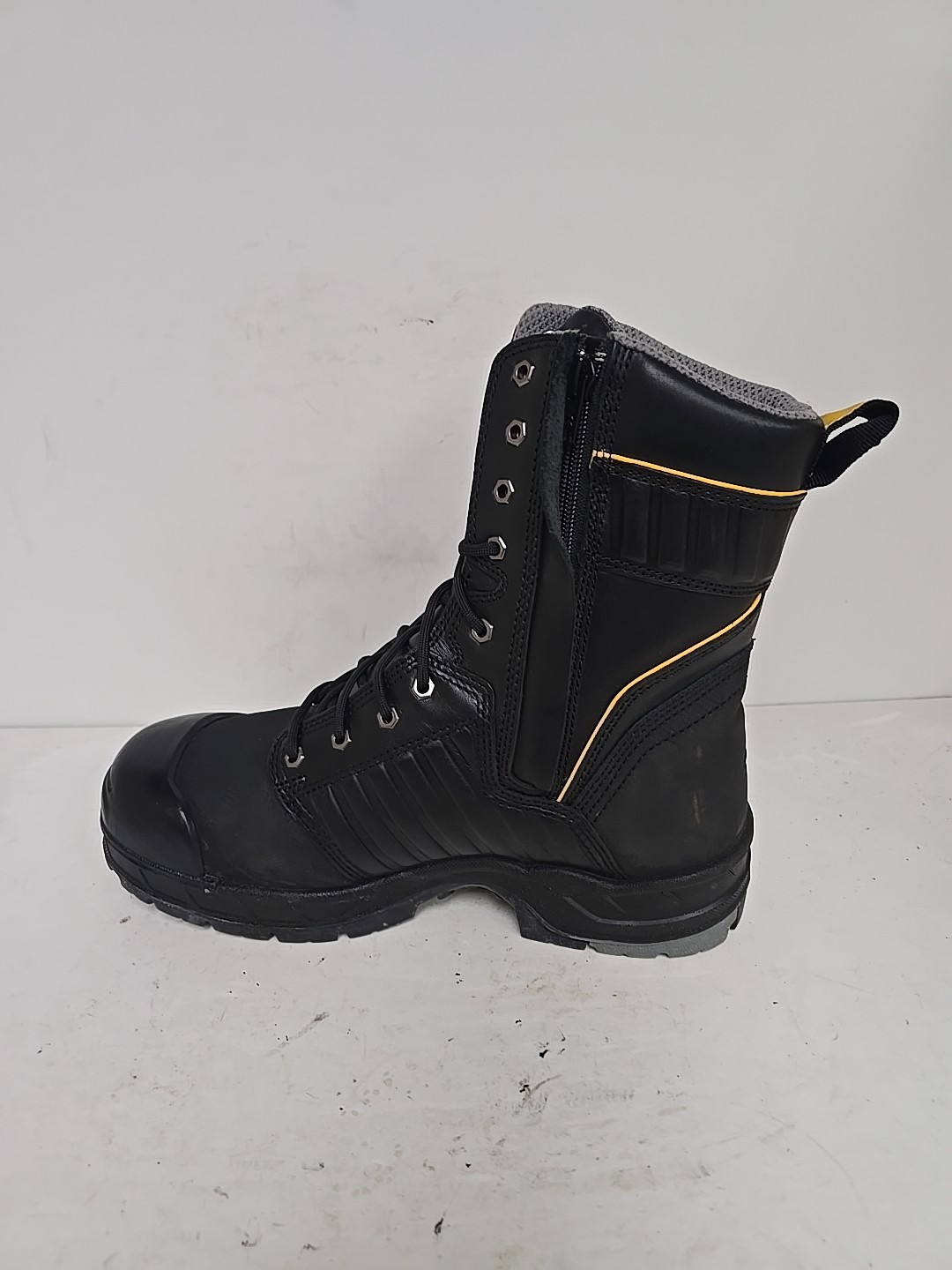 DAKOTA Men’s 8112 8” Quad Steel Toe Internal Metguard Work Boots 12M