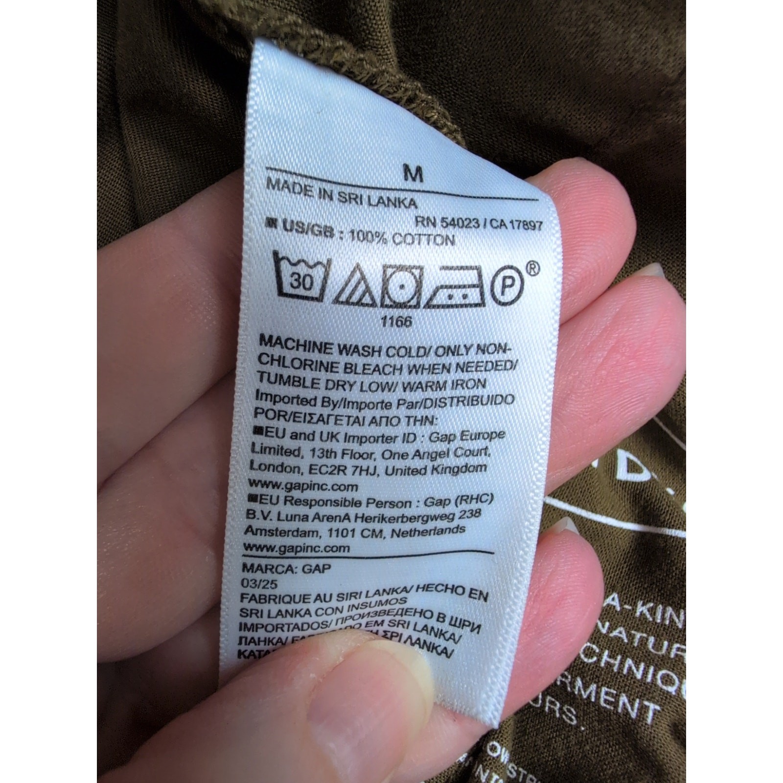 Gap barrel parachute dark olive pants Size Medium Gorpcore Streetwear Granola