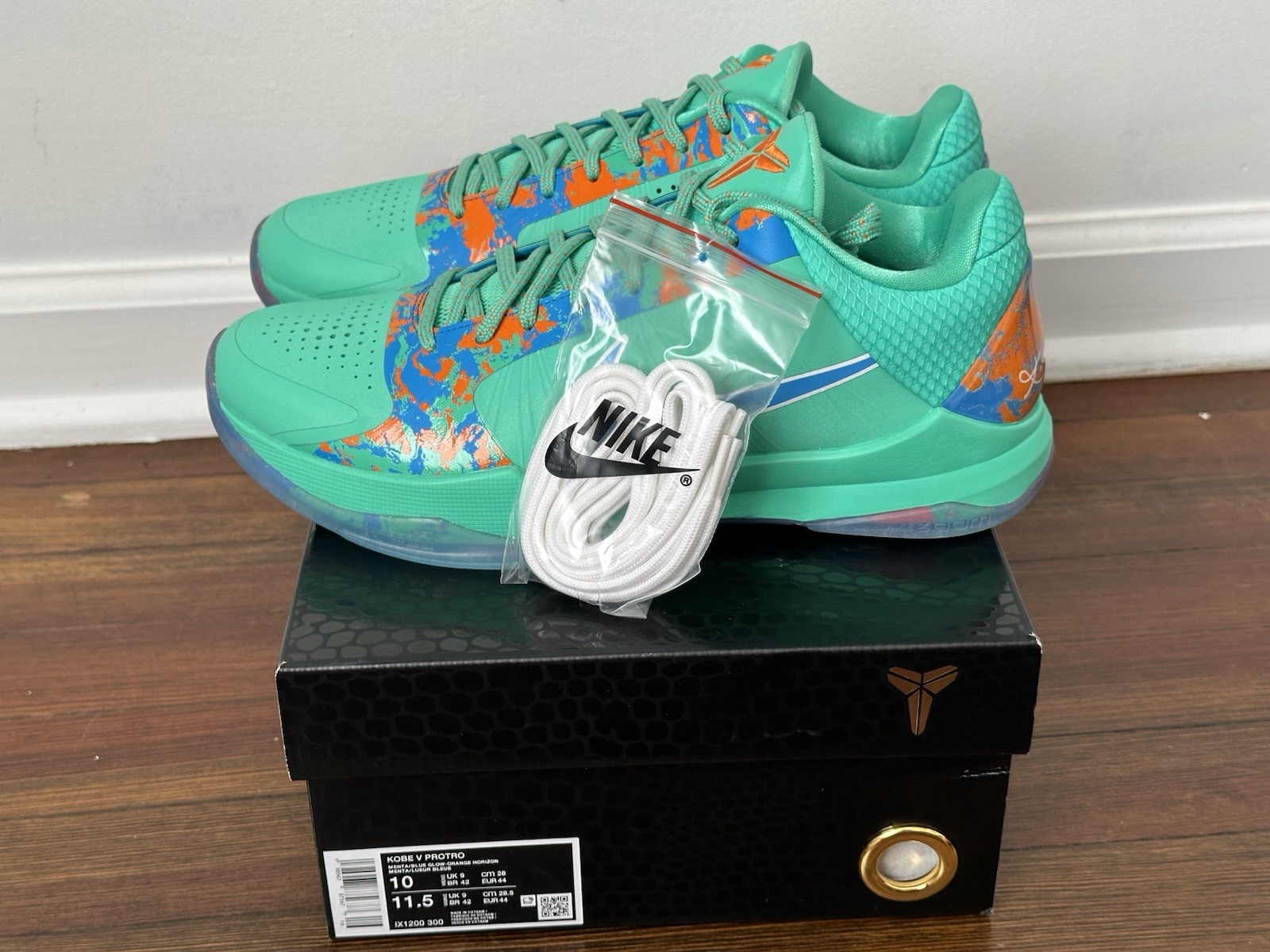Nike Kobe 5 Protro Jalen Brunson NY vs NY PE Size 10 Knicks IX1200-300 2026