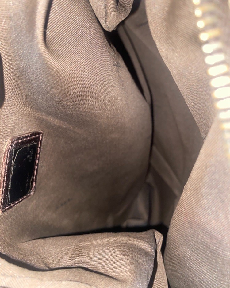 FENDI Zucca oyster Hobo Bag