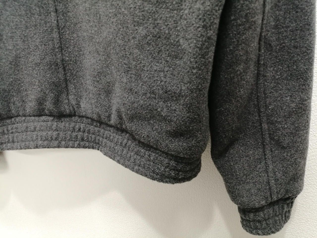 ZARA WOOL BLEND BOMBER JACKET GRY M Used
