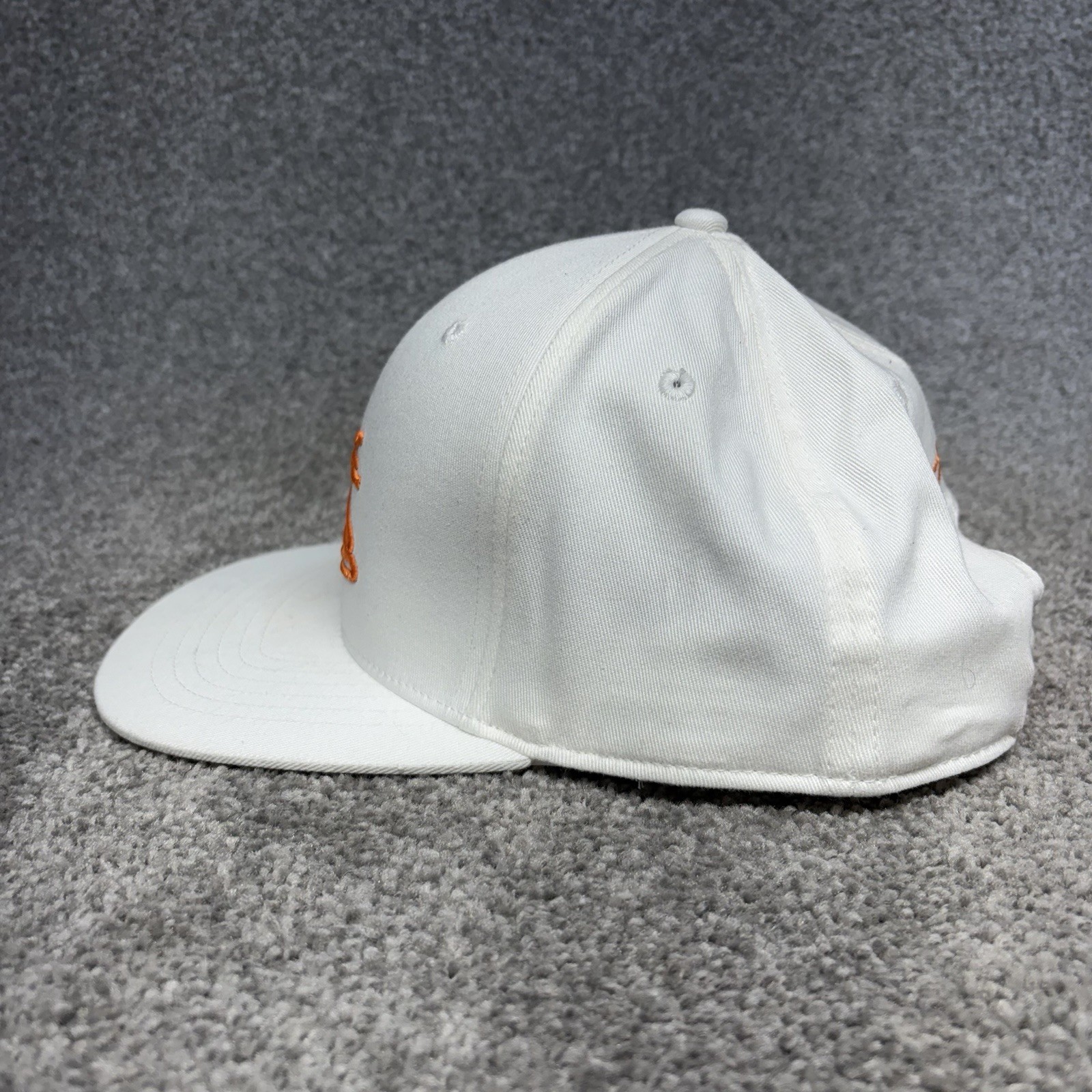 King Cobra Puma Golf Snapback Hat Cap White Orange Tour Exclusive Adjustable