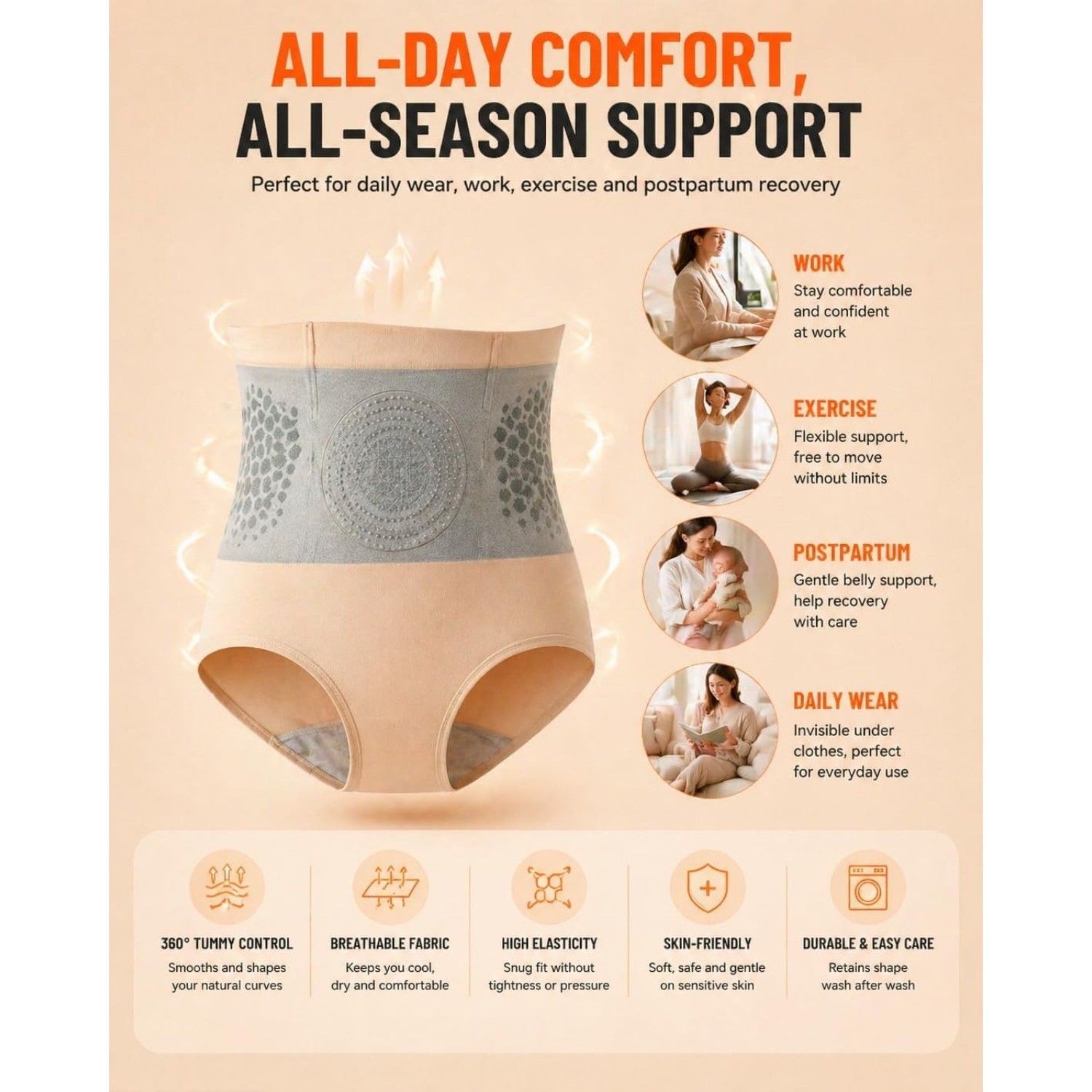 2026 New 4-in-1 Micro-Particle Sculpting Fat-Burn Shorts