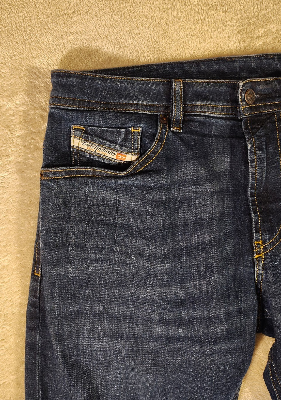 Diesel THOMMER-R Men’s W34 L31 RM065 Slim Fit Blue Stretch Flex Denim Jeans Dark
