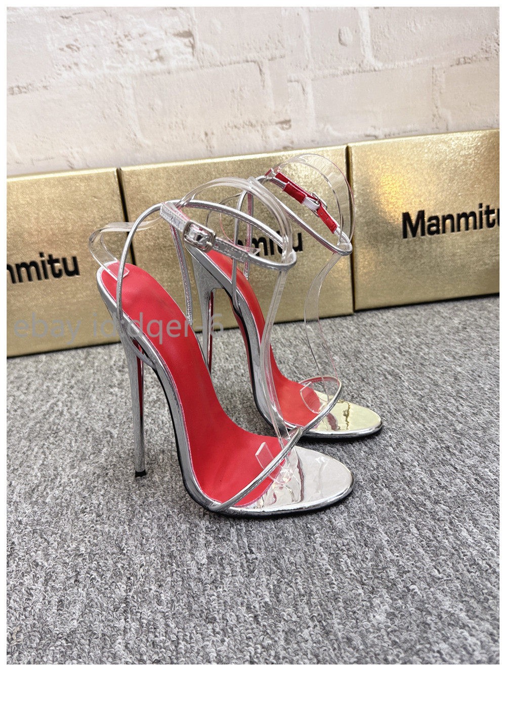Womens 14cm/16cm Heel High Heels Sexy Cross Strap Sandals Shoes Nightclub Pump