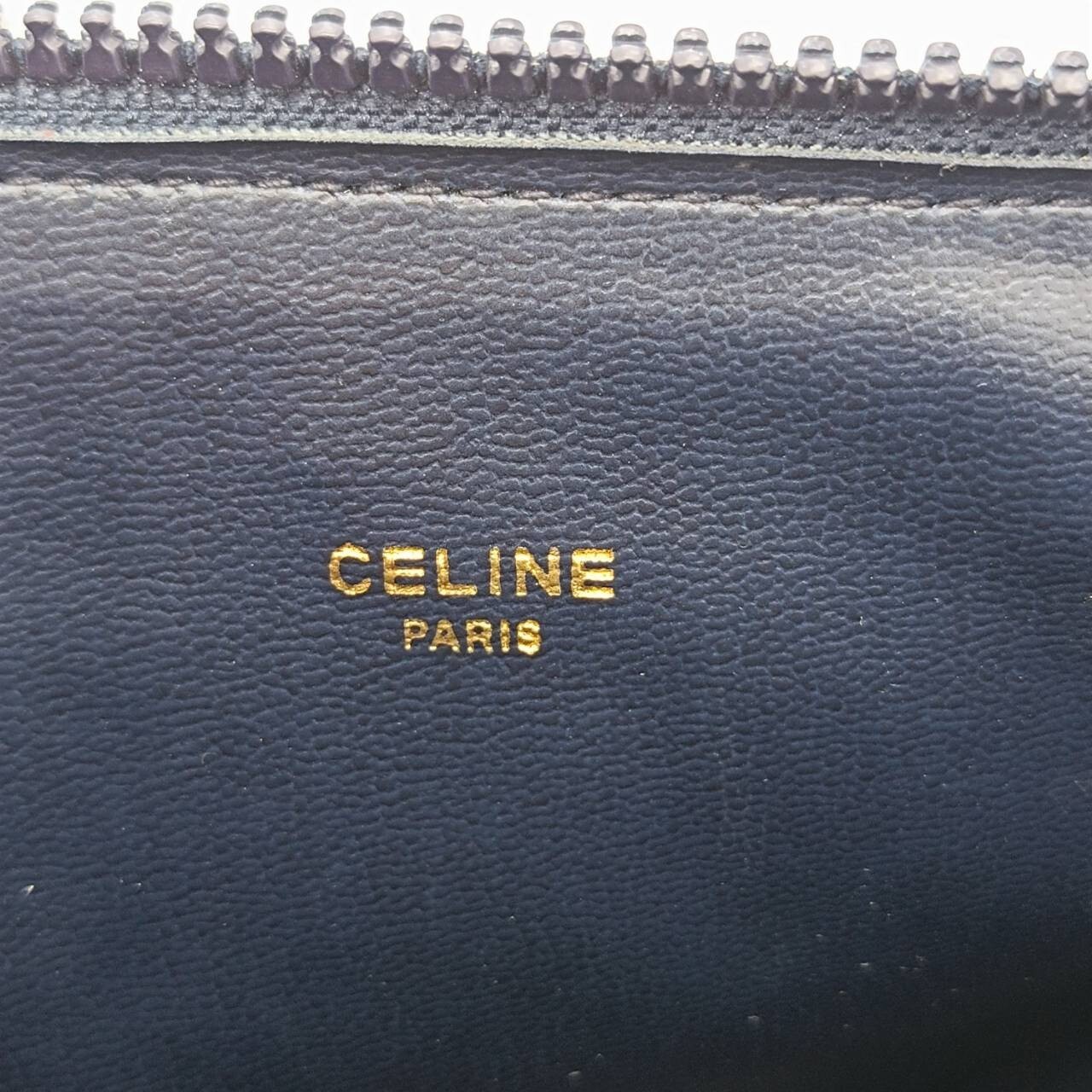 CELINE Clutch bag Hand Bag C Macadam Purse PVC W9in×H6.3in Rank AB