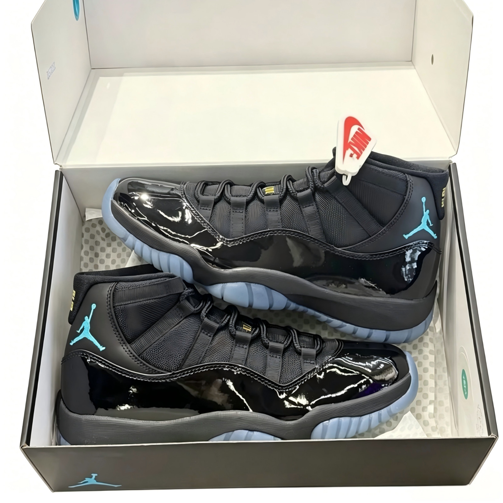 Jordan 11 Retro “GAMMA” Blue High Top Men’s Basketball Shoes CT8012-047