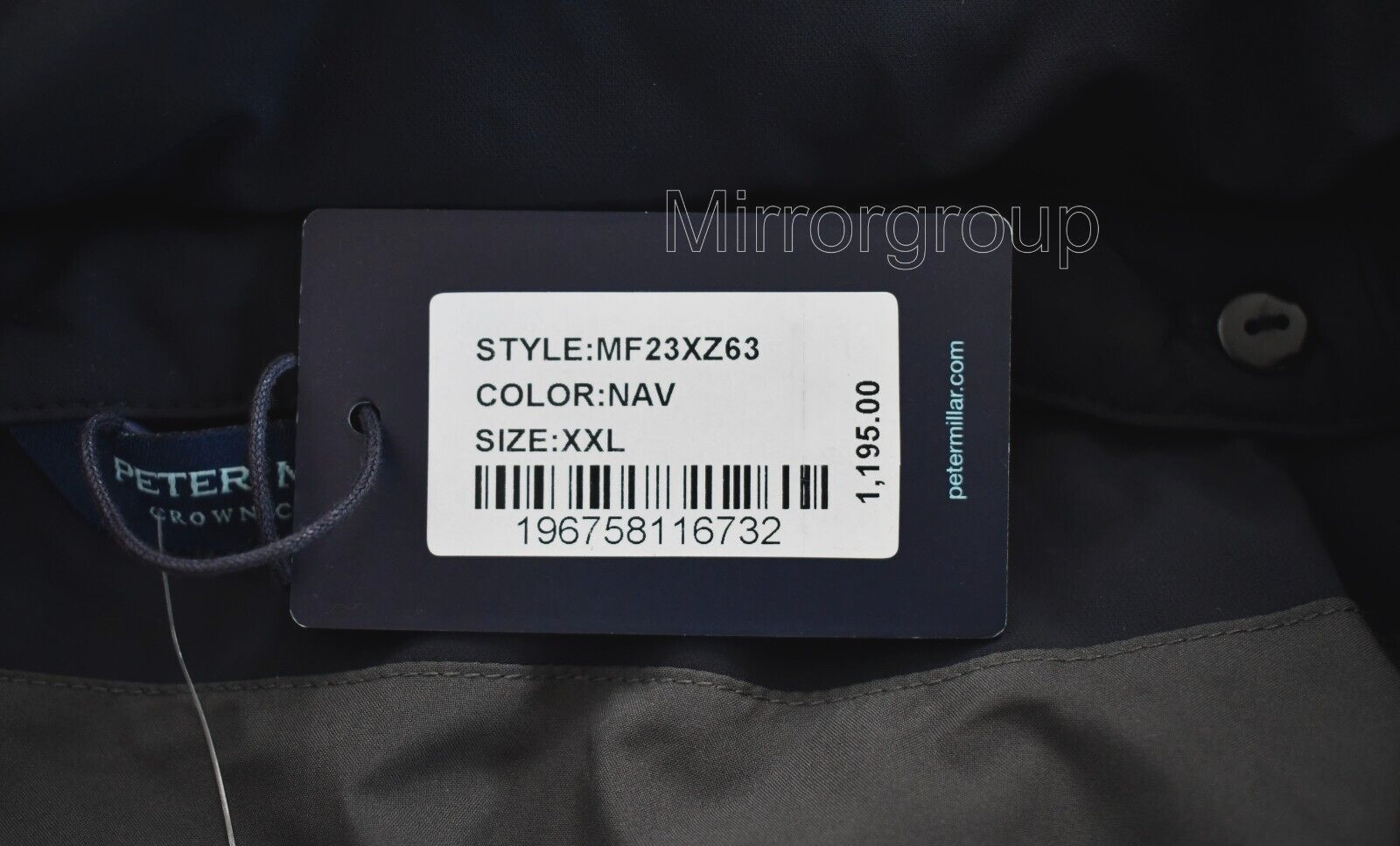 $1195🆕PETER MILLAR Navy ASTON QUILTED Hooded 4Way Stretch Blazer Jacket XXL/2XL