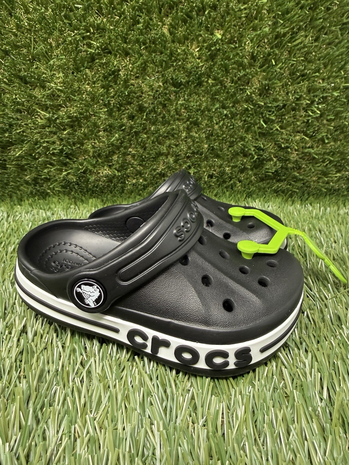Child’s Bayaband Crocs Black C7