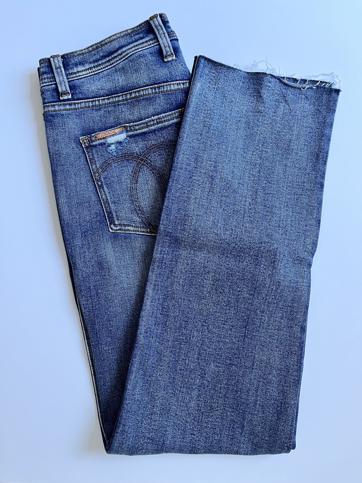 Jordache Heritage Straight Destroyed
