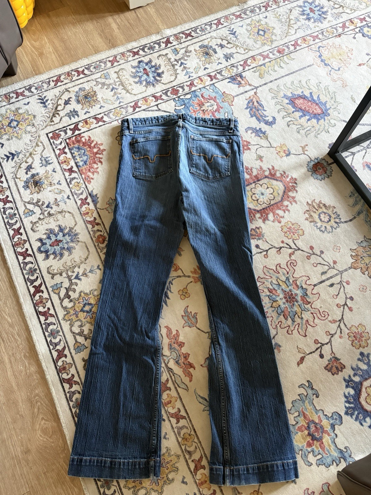 Kimes Ranch Jennifer Women’s Bootcut Jeans Dark Wash Blue Denim