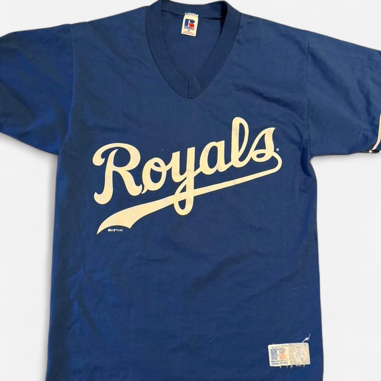 Vintage 1995 Russell Kansas City Royals with front tag hit