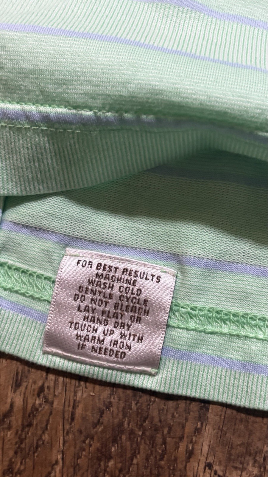 Peter Millar Polo Shirt Mens XL Green Purple Stripe Waterville Club Golf