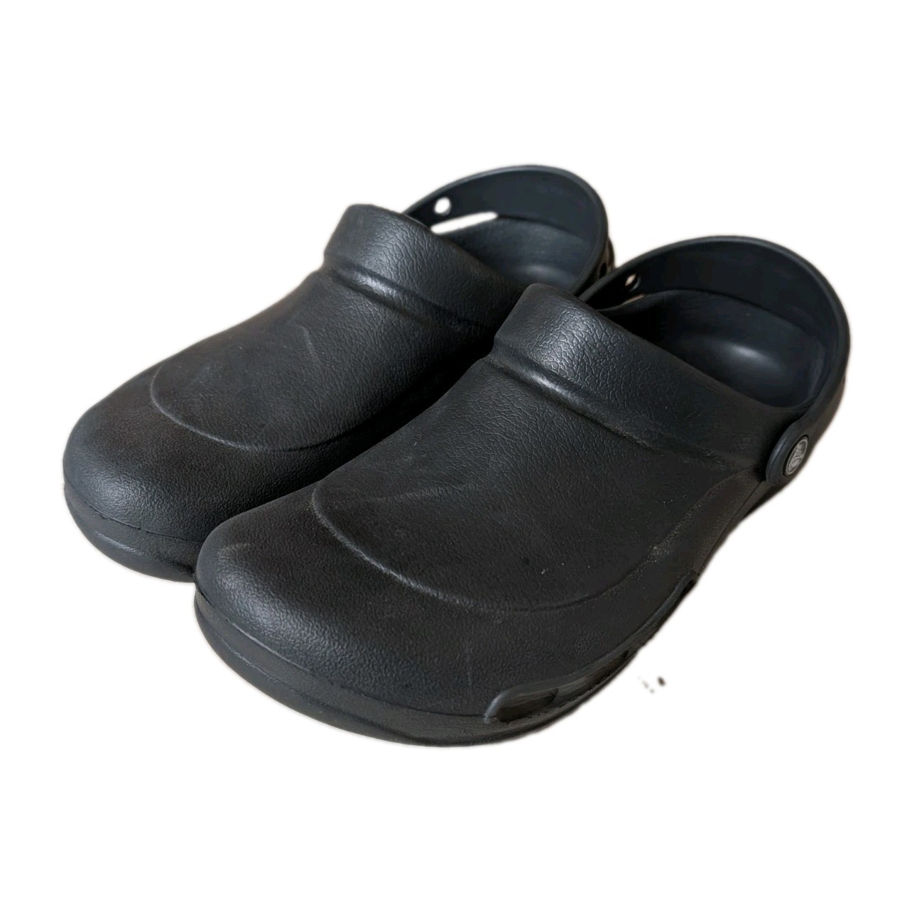 CROCS At Work Bistro Unisex Slip Resistant Clog Black M9 W11 Non-Slip Nurse Chef