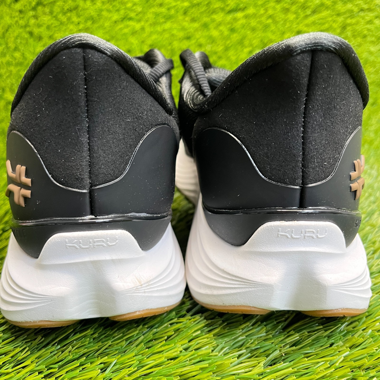 Kuru Atom 2 Womens Size 11 Black White Athletic Running Walking Shoes Sneakers