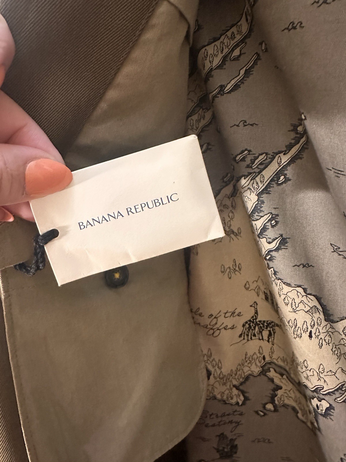 Banana Republic NEW Expedition 44 Heritage Mens Blazer Utility Safari Jacket