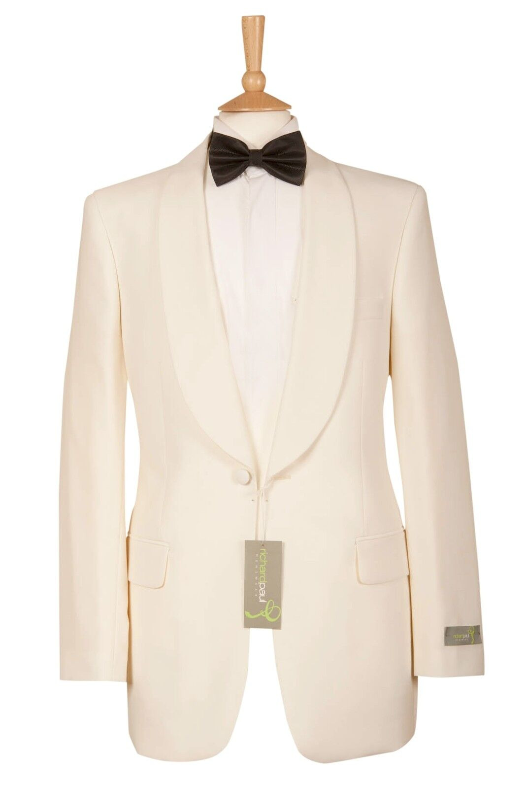 Ivory Dinner Jacket Shawl Collar Cream Tuxedo Black Tie Evening Cruise Formal