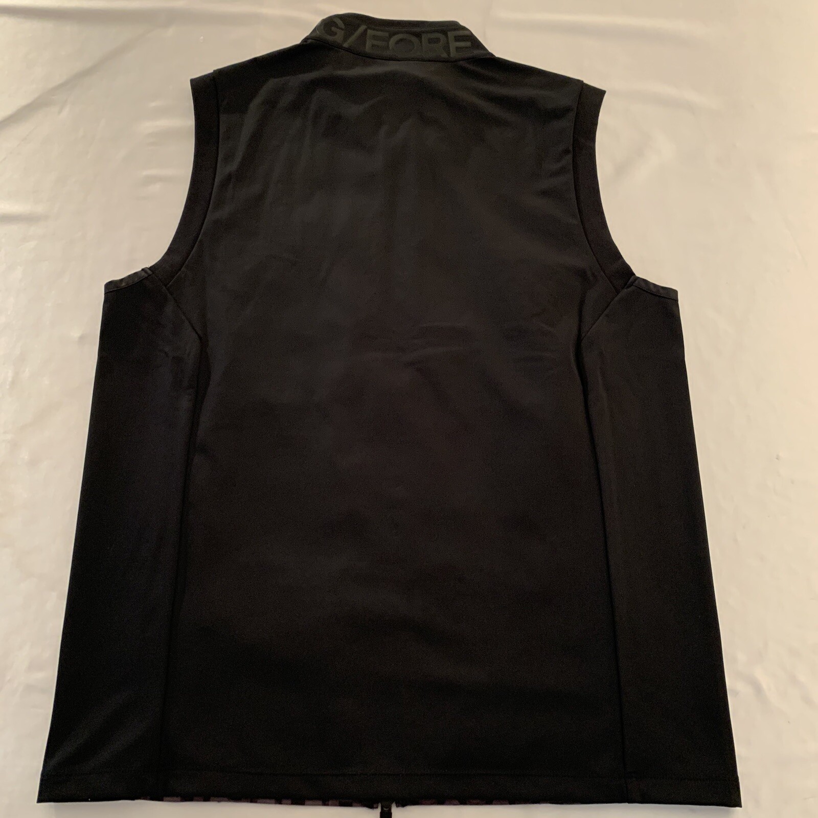 G/Fore G4 Vest Jacket Mens Large Performer G’s Black G4MA23O49A New NWT $225