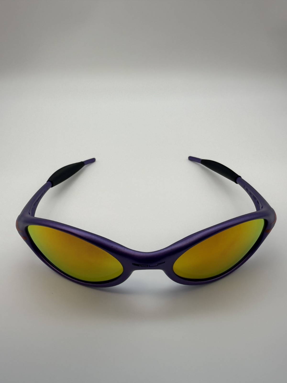Oakley Purple Jacket Flames Sunglasses Gorpcore Outdoor y2k rare vintage