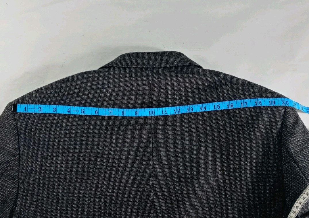 Pronto Uomo Mens Blazer 42R Lambswool Nailhead Tweed Sport Coat Suit Wool Jacket